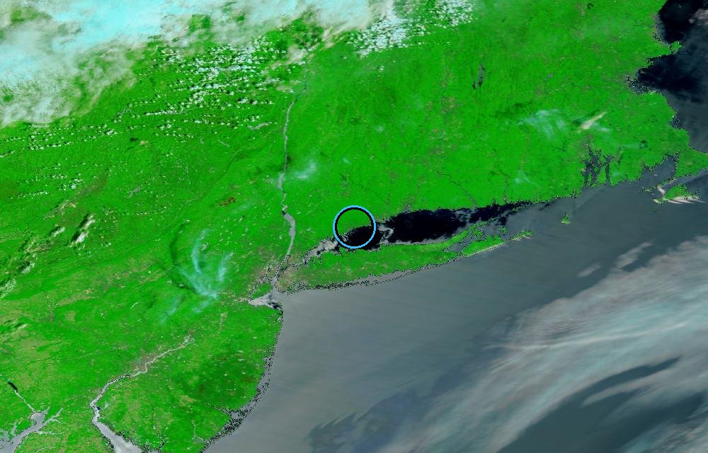 Satellite picture, Before · May 19, 2026