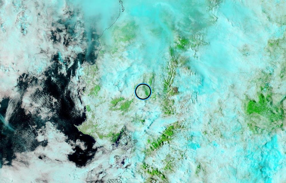 Satellite picture, Before · September 15, 2026