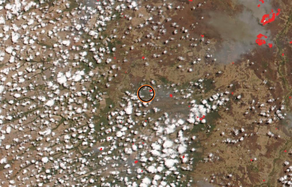 Satellite picture, When tracking began · October 1, 2026