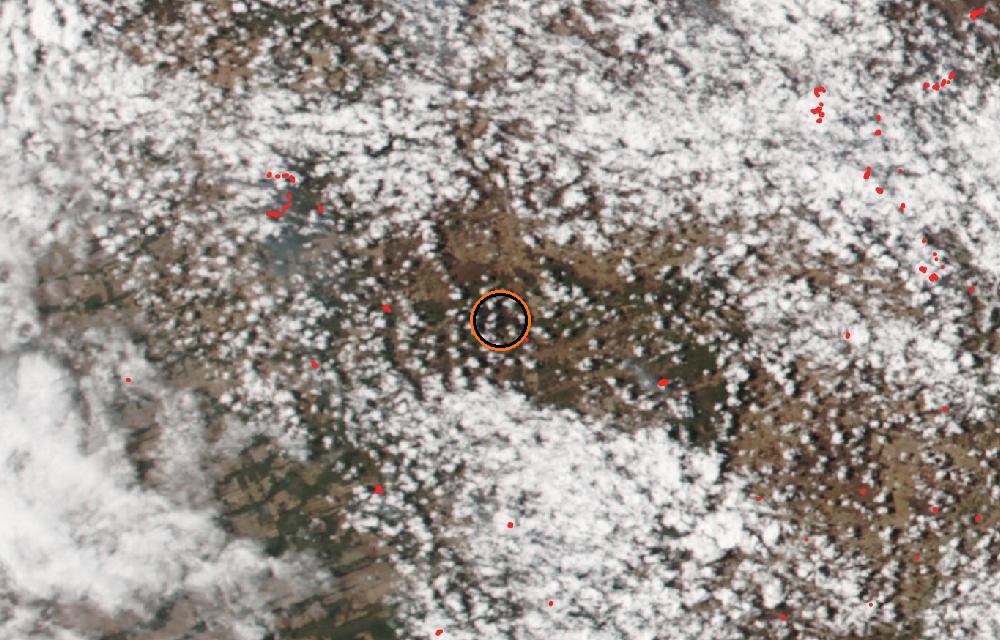 Satellite picture, Latest · October 14, 2026