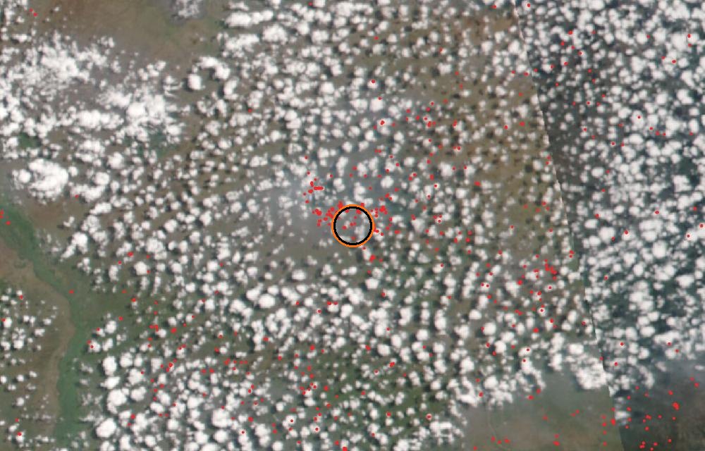 Satellite picture, Latest · October 17, 2026