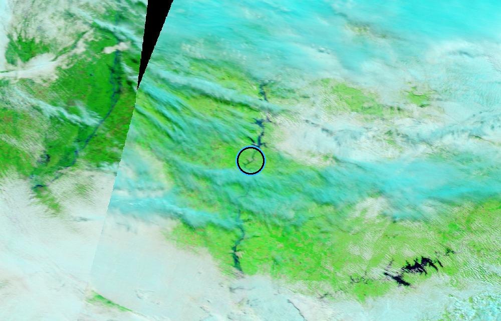 Satellite picture, Latest · October 14, 2026