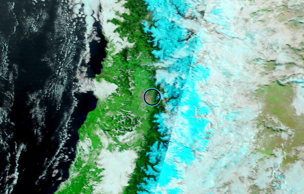 Satellite picture, Latest · October 15, 2026