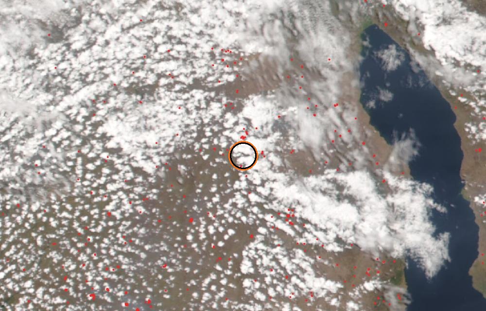 Satellite picture, Latest · October 18, 2026
