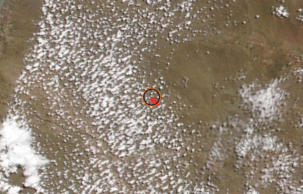 Satellite picture, When tracking began · October 8, 2026