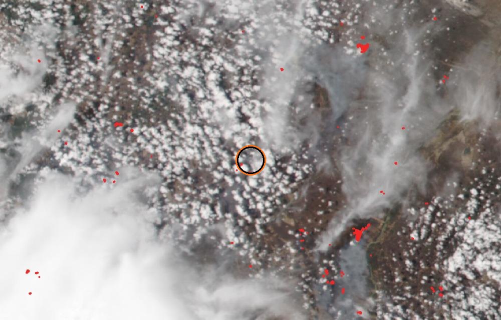 Satellite picture, Latest · October 15, 2026