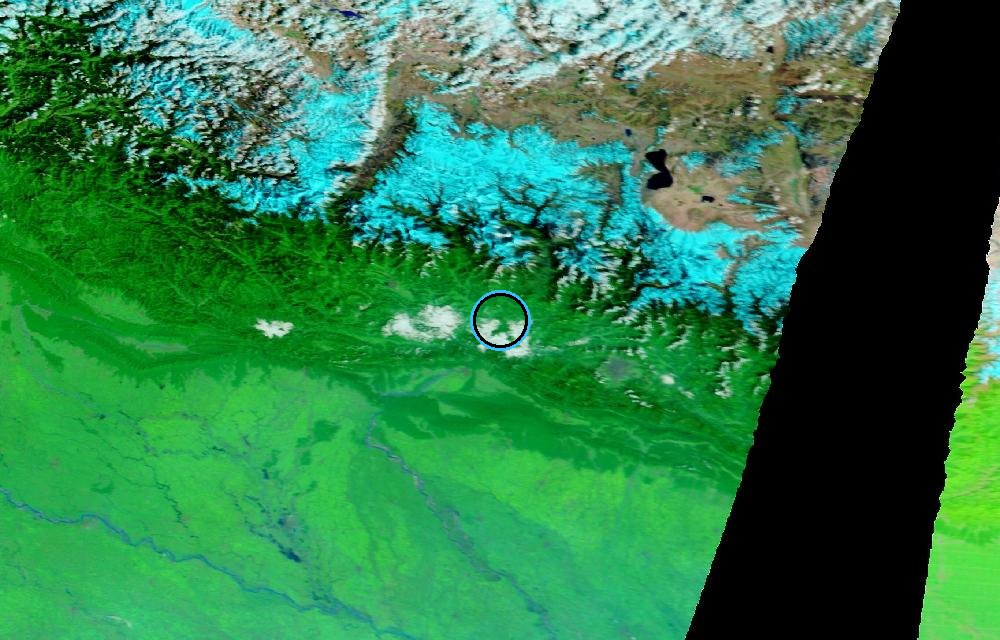 Satellite picture, Latest · October 13, 2026