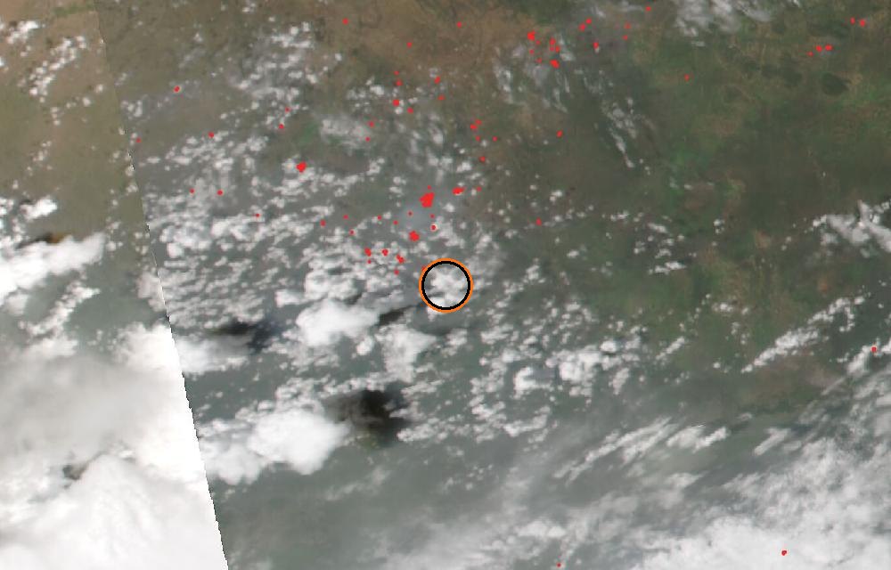 Satellite picture, When tracking began · October 11, 2026