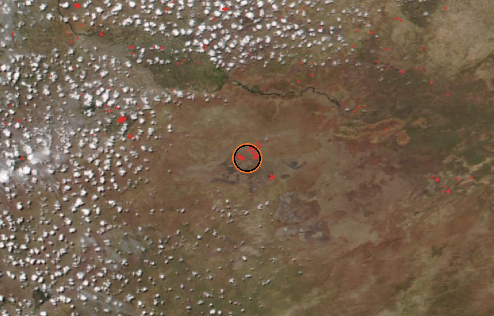 Satellite picture, When tracking began · October 11, 2026