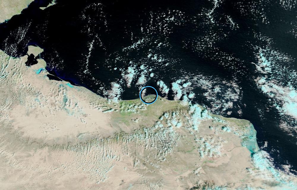 Satellite picture, Latest · October 15, 2026