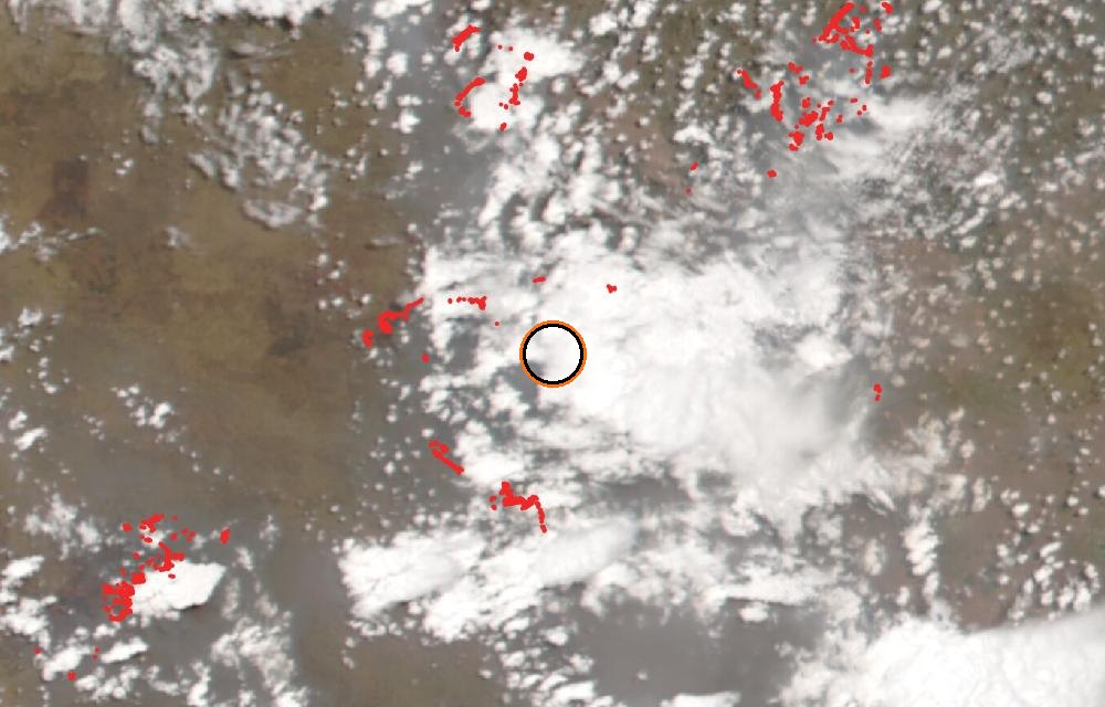 Satellite picture, Latest · October 22, 2026
