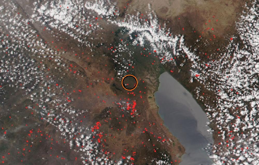 Satellite picture, When tracking began · October 15, 2026