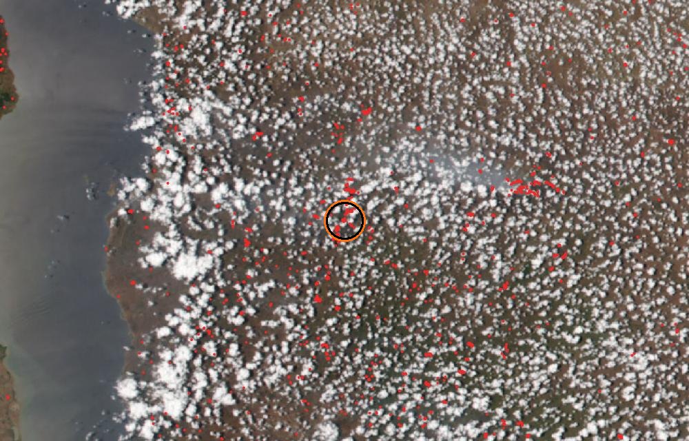 Satellite picture, Latest · October 25, 2026