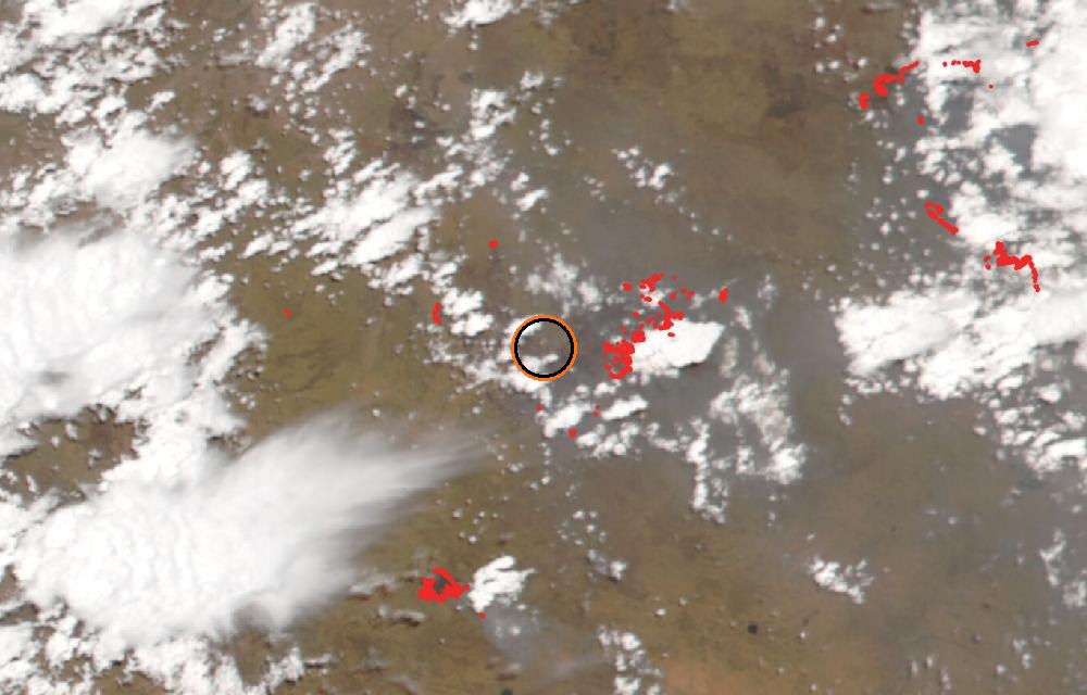 Satellite picture, Latest · October 22, 2026