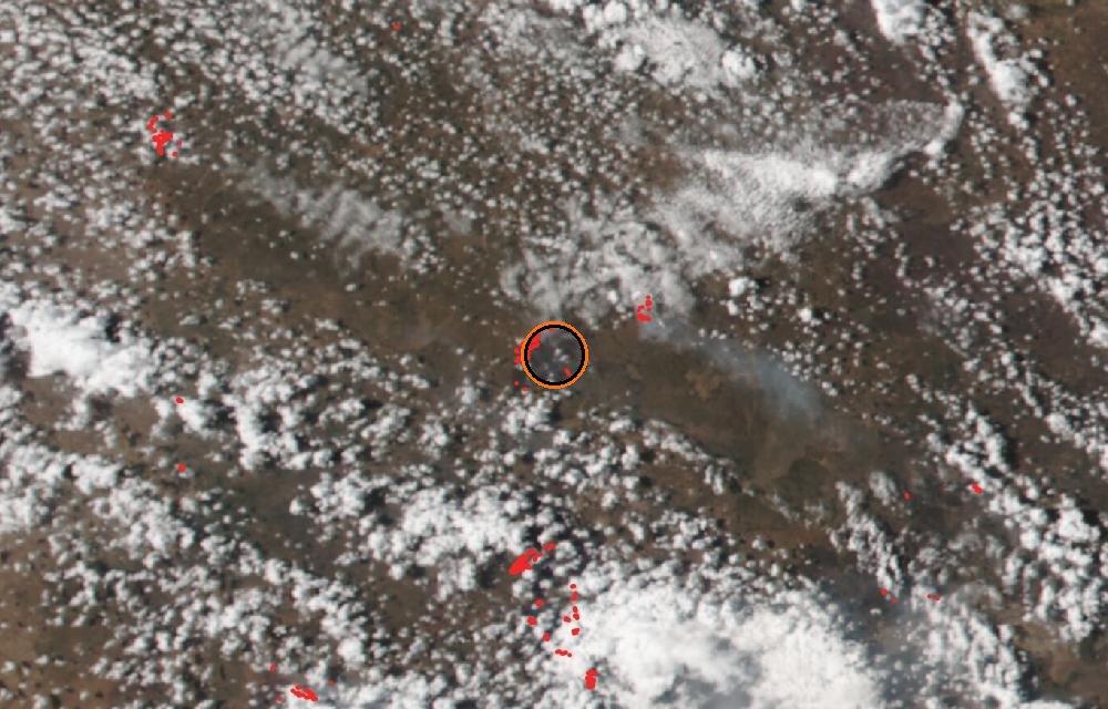Satellite picture, Latest · October 25, 2026