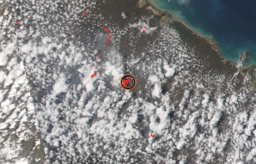 Satellite picture, When tracking began · October 16, 2026