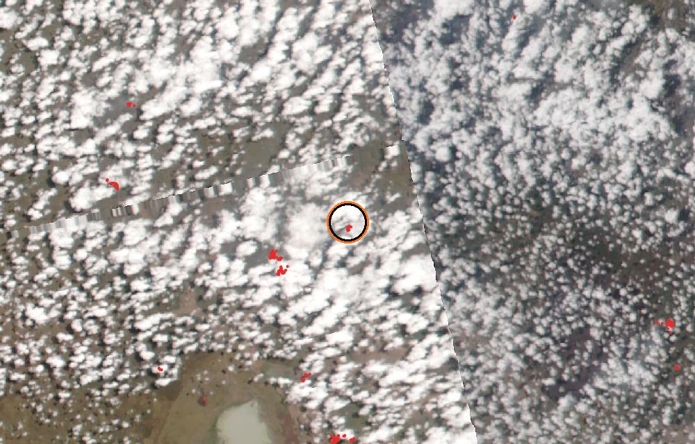 Satellite picture, When tracking began · October 16, 2026