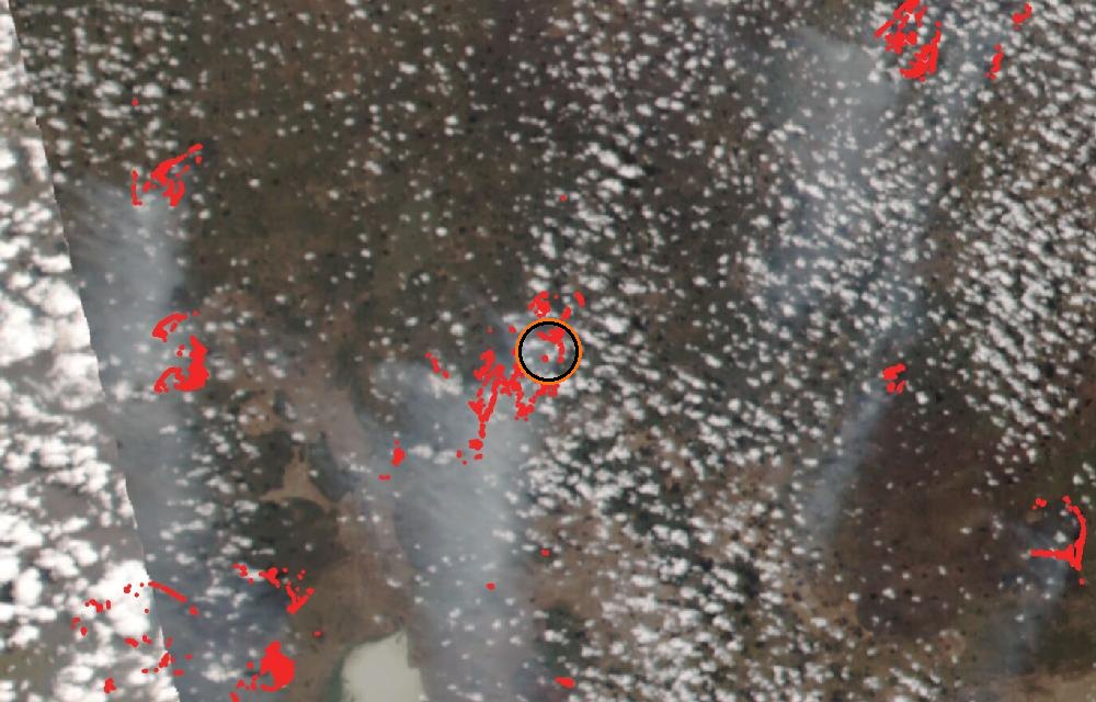 Satellite picture, Latest · October 21, 2026