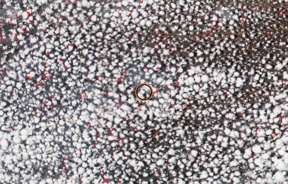 Satellite picture, When tracking began · October 16, 2026