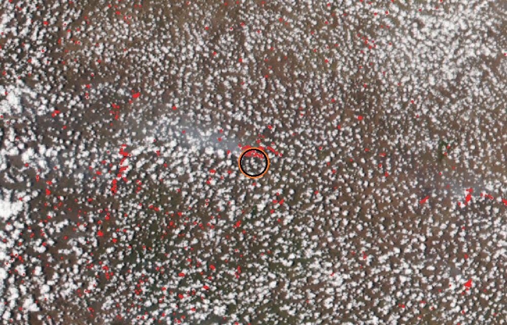 Satellite picture, Latest · October 25, 2026