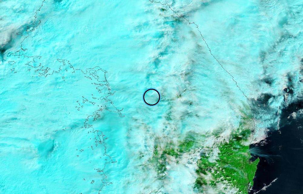 Satellite picture, Before · October 18, 2026