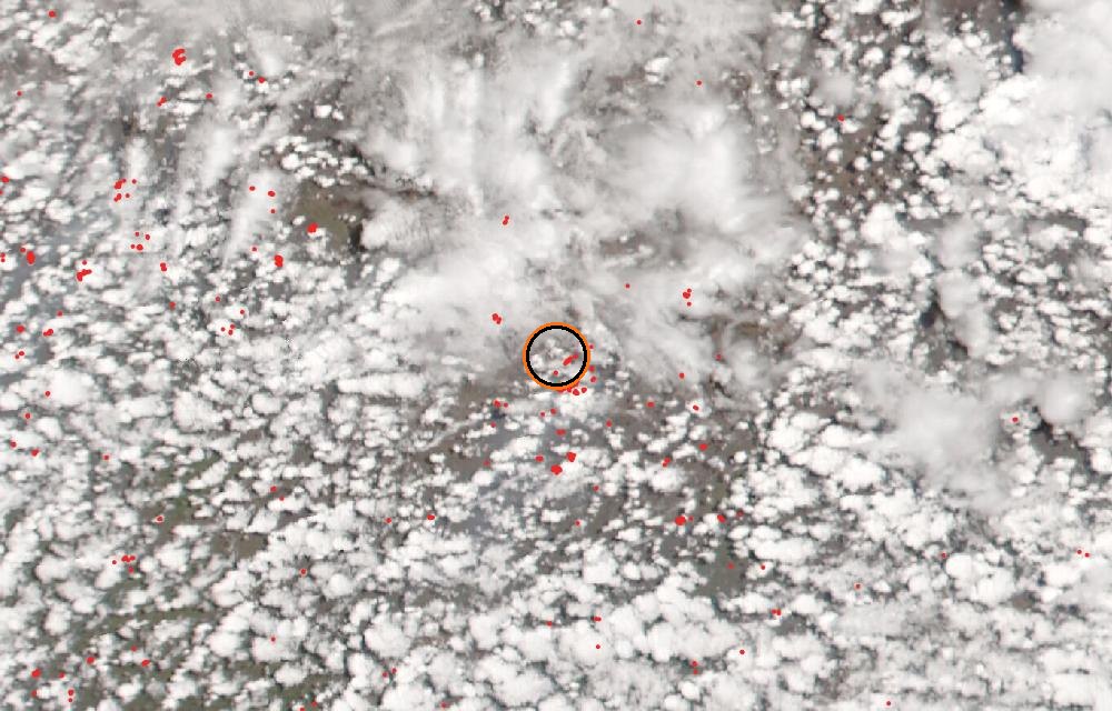 Satellite picture, When tracking began · October 18, 2026