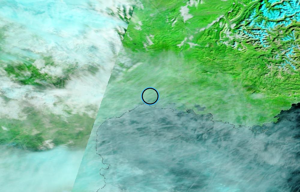 Satellite picture, Latest · October 22, 2026