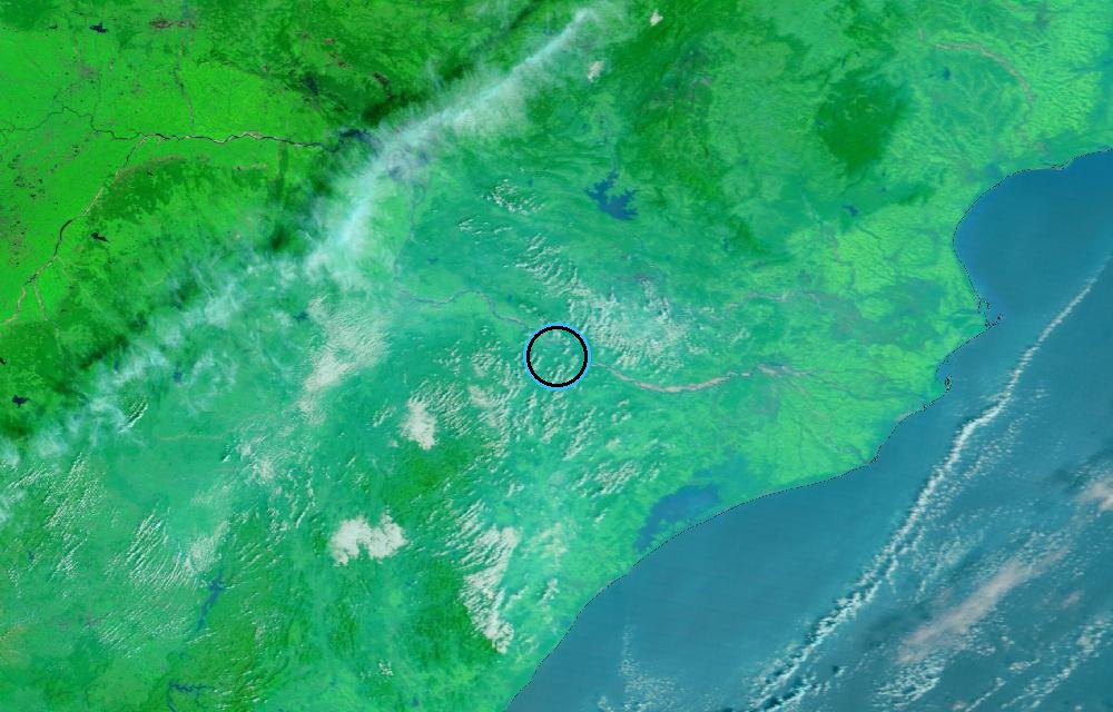 Satellite picture, Before · October 20, 2026