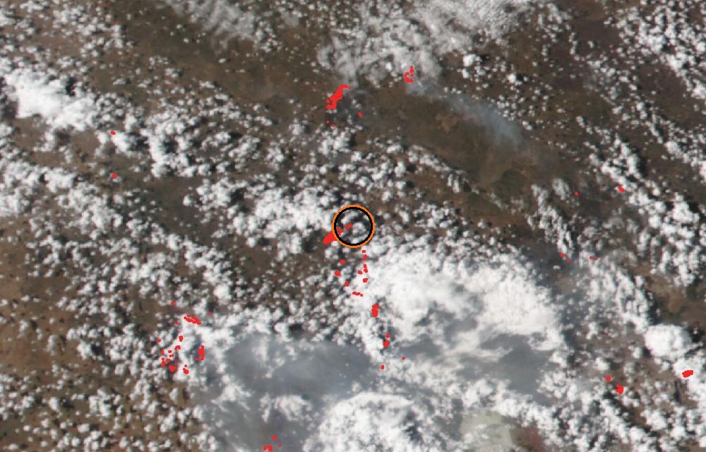 Satellite picture, Latest · October 25, 2026