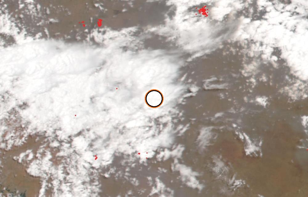 Satellite picture, When tracking began · October 21, 2026