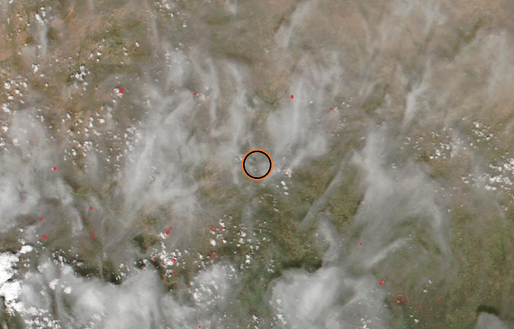 Satellite picture, When tracking began · October 21, 2026