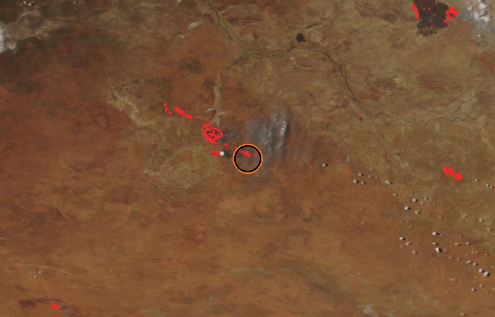 Satellite picture, When tracking began · October 22, 2026
