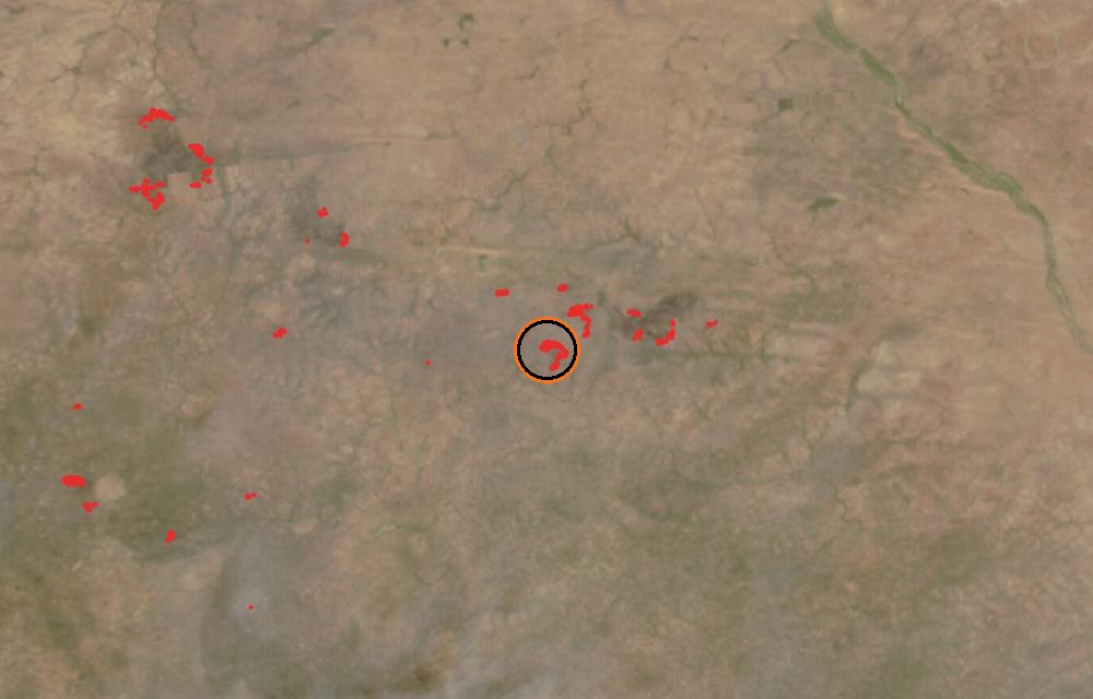 Satellite picture, When tracking began · October 22, 2026