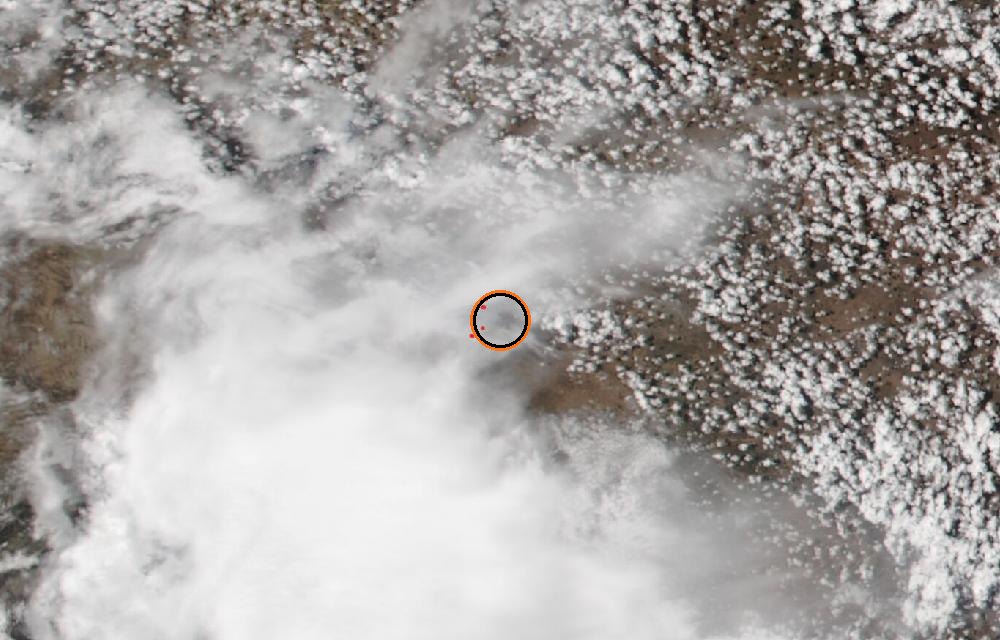 Satellite picture, When tracking began · October 22, 2026