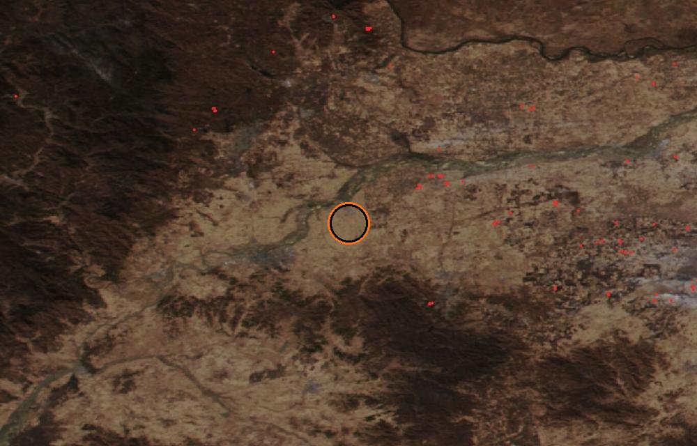 Satellite picture, When tracking began · October 22, 2026