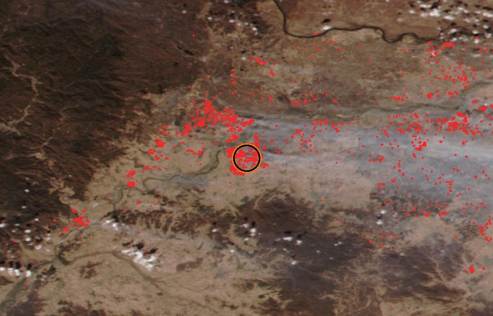 Satellite picture, Latest · October 25, 2026