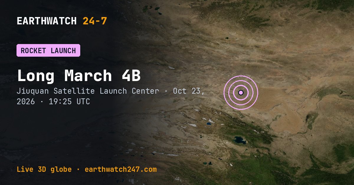 Map: Long March 4B launched Yaogan 53-07 to 09/56-19 to 21