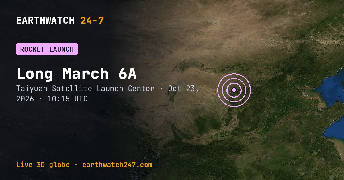Map: Long March 6A launched Yaogan 50-03