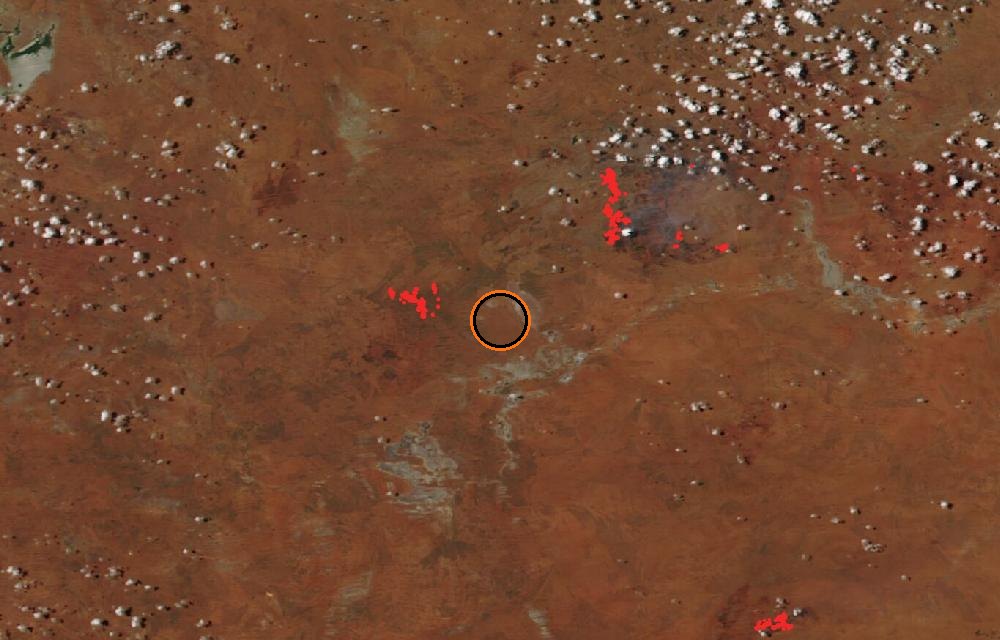 Satellite picture, When tracking began · October 23, 2026