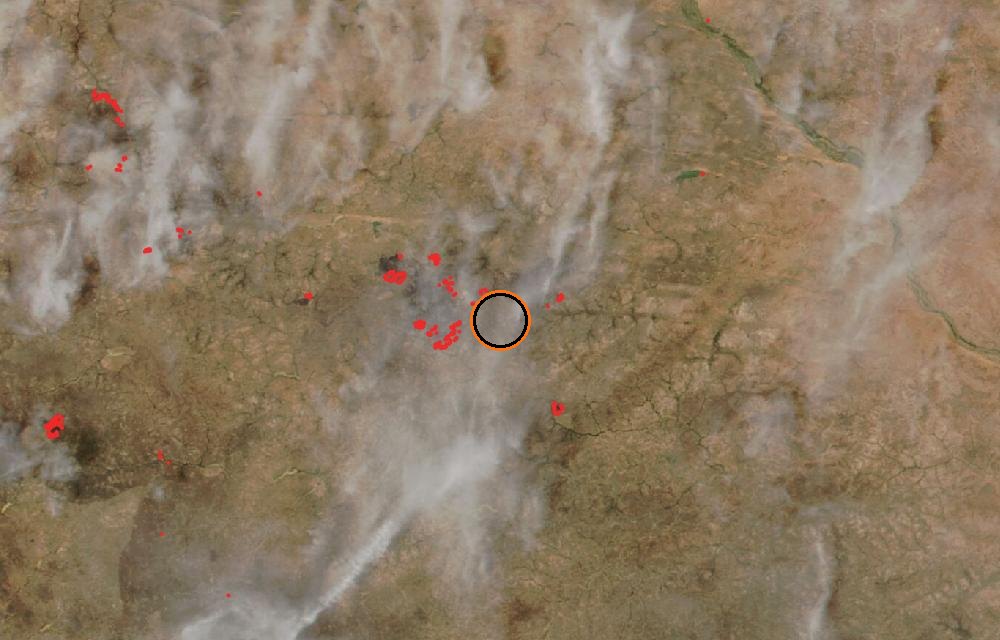 Satellite picture, When tracking began · October 24, 2026