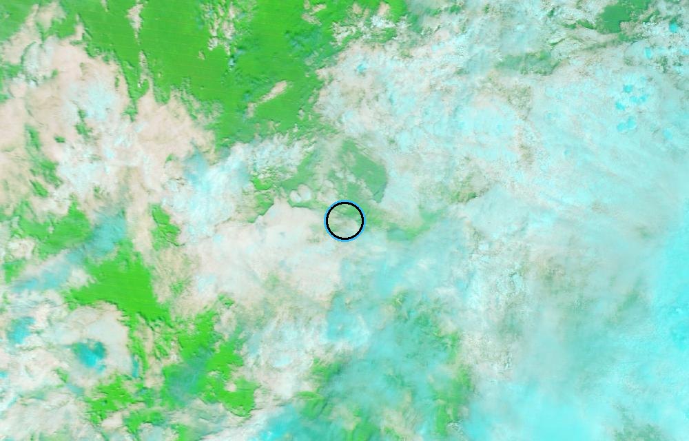 Satellite picture, Before · October 25, 2026