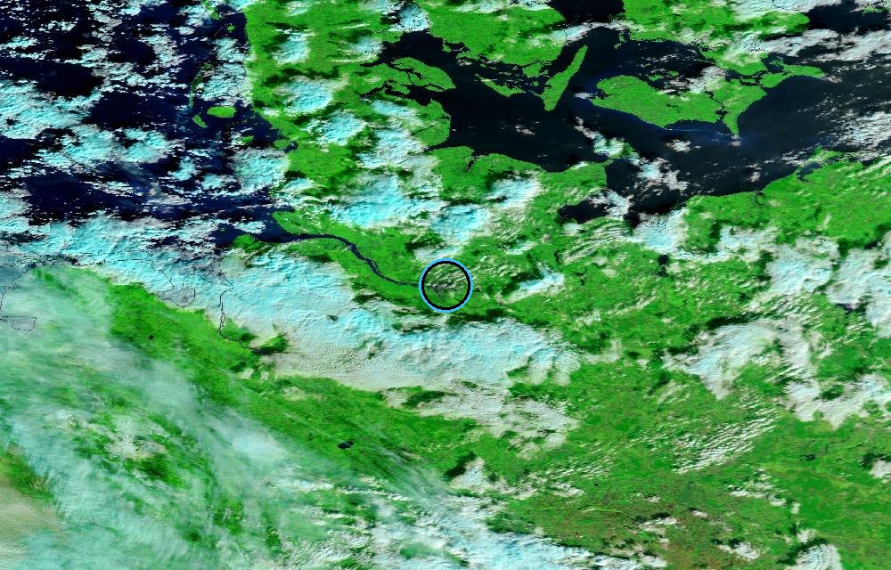 Satellite picture, Before · October 26, 2026