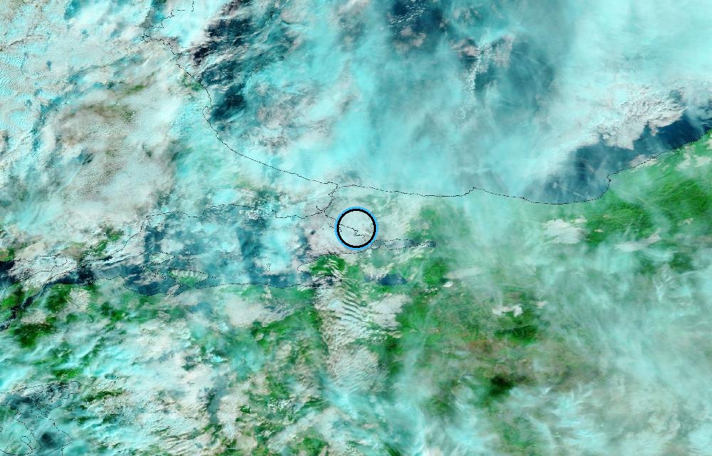 Satellite picture, Before · October 26, 2026