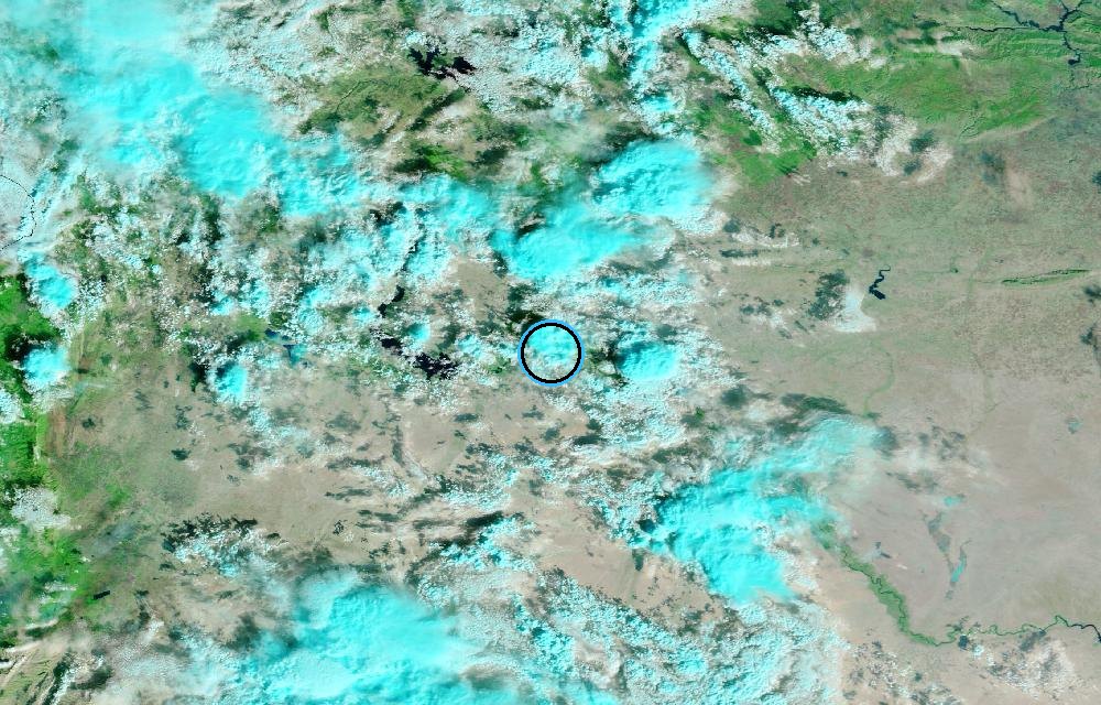 Satellite picture, Before · October 27, 2026
