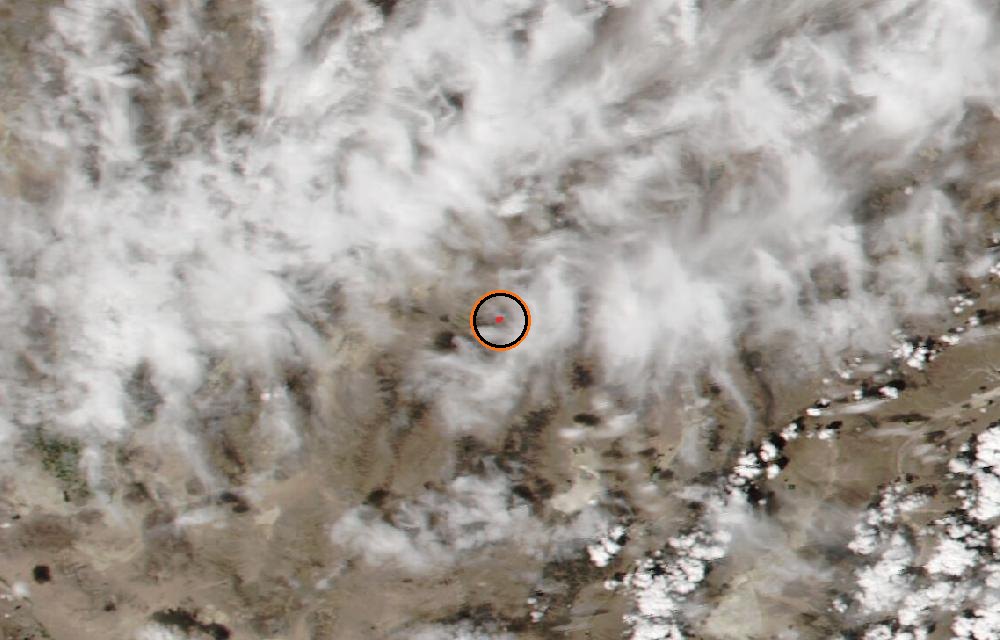 Satellite picture, When tracking began · August 25, 2026