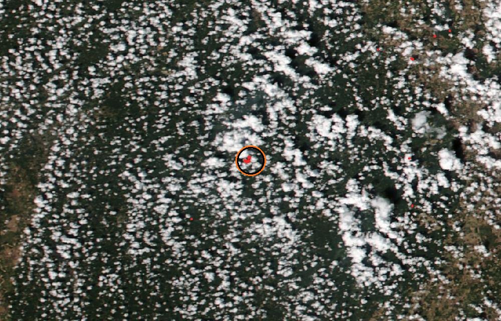 Satellite picture, When tracking began · September 15, 2026