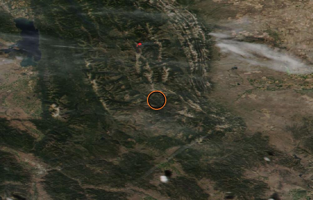 Satellite picture, Satellite view · August 21, 2026