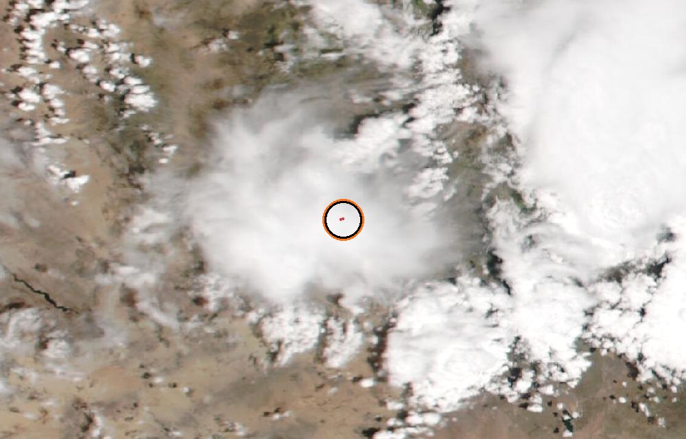 Satellite picture, When tracking began · August 23, 2026