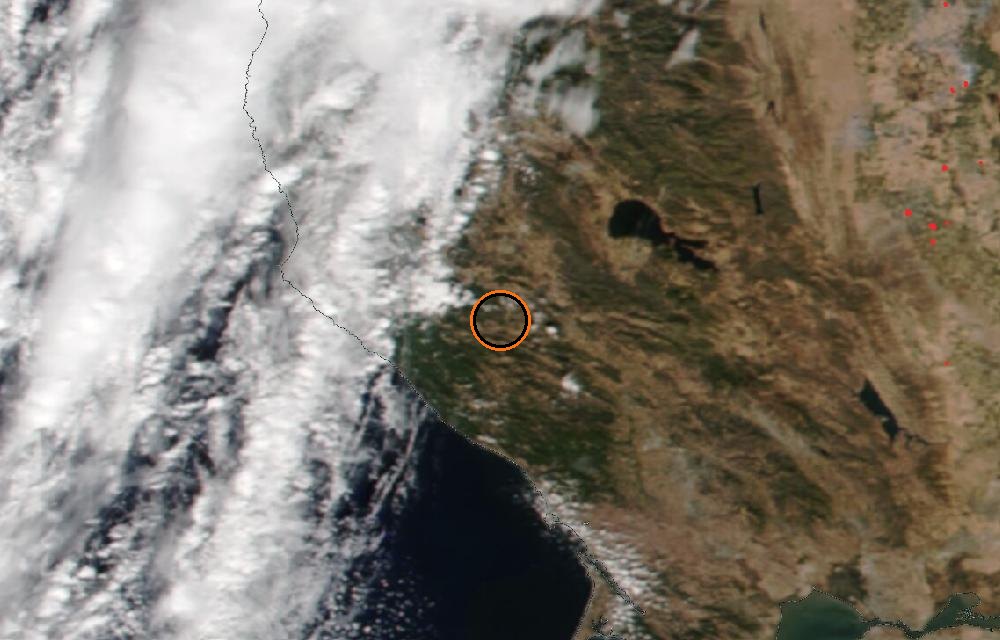 Satellite picture, Latest · October 19, 2026