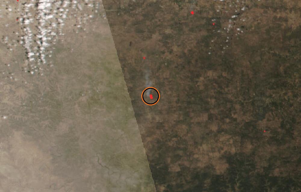 Satellite picture, When tracking began · September 15, 2026